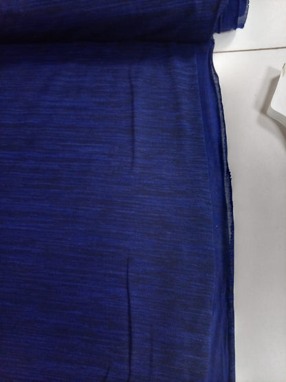 Blue marl knit jersey