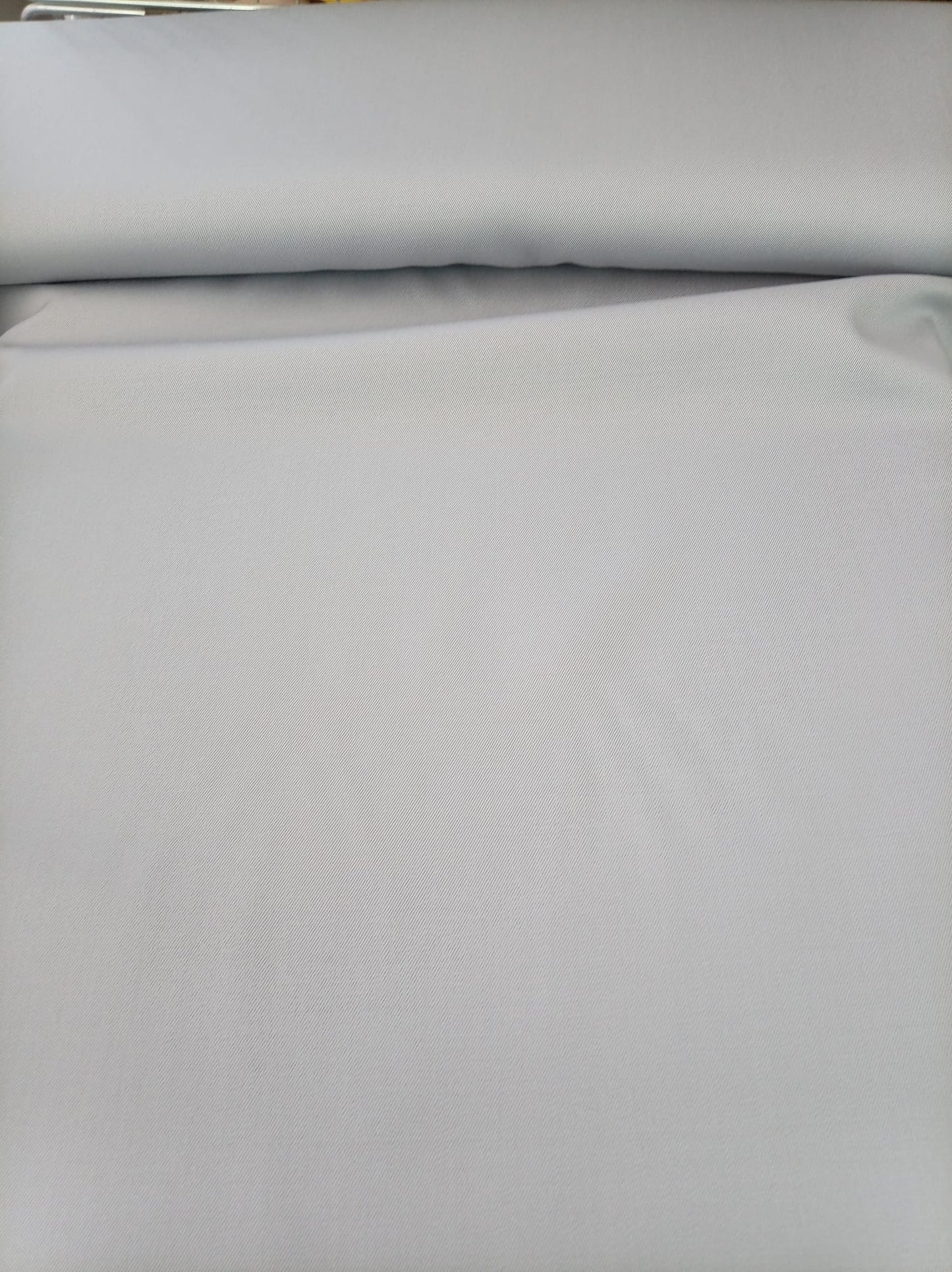 Light grey with purple hint