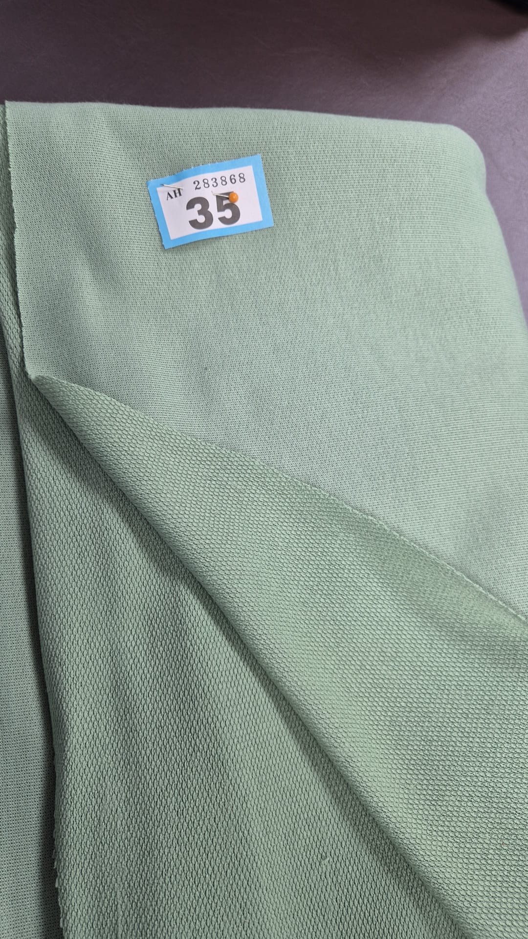 Number 35 loopback sweatshirt green 3m