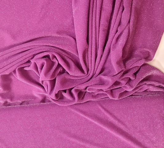 Sheer purple sparkle