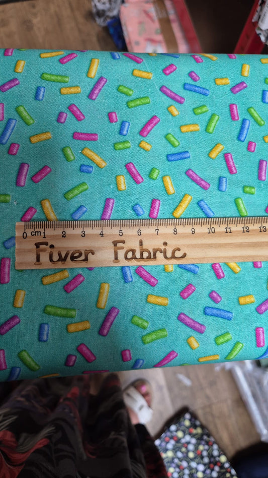 100% cotton sprinkles