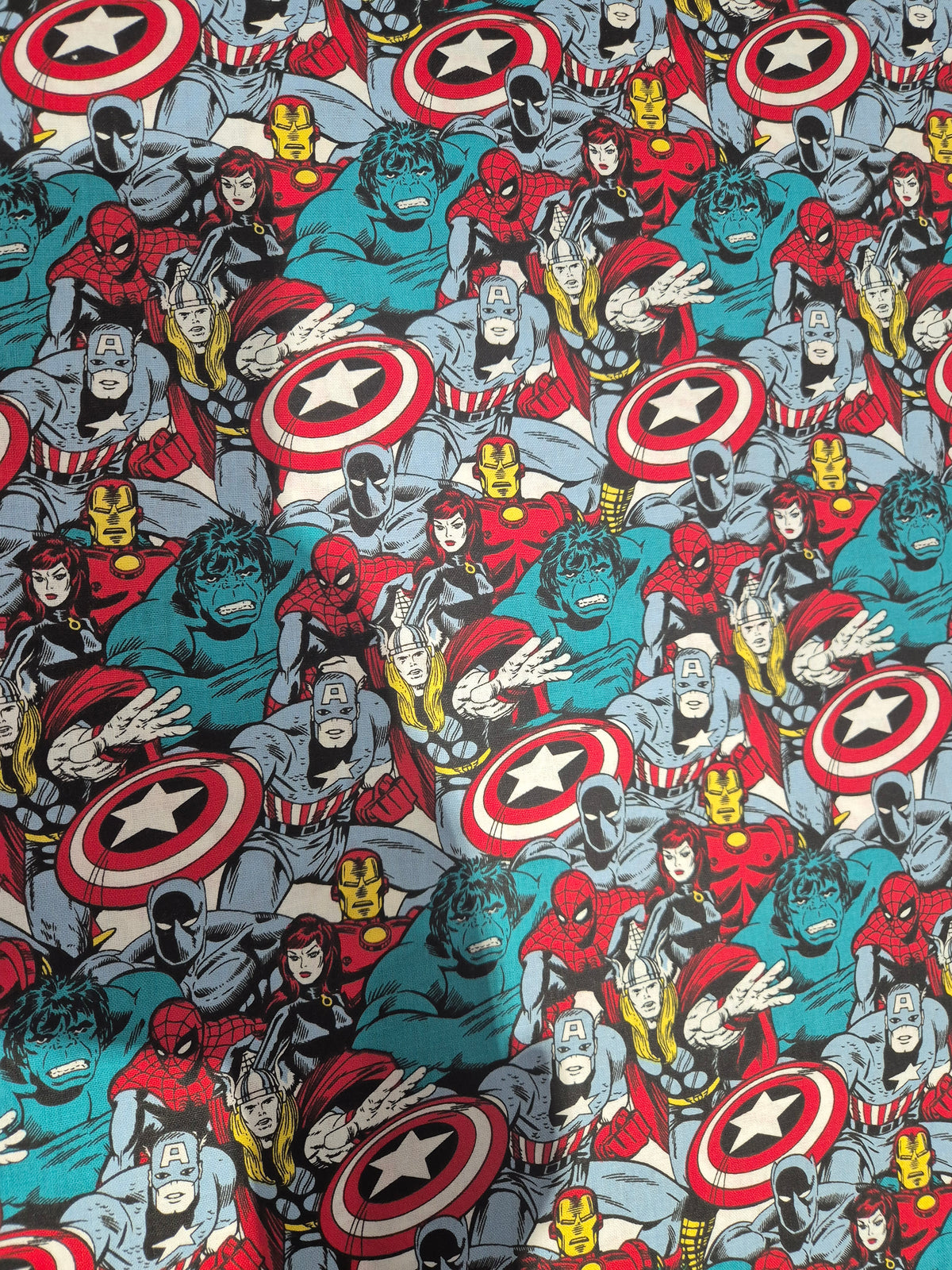 100% cotton Avengers