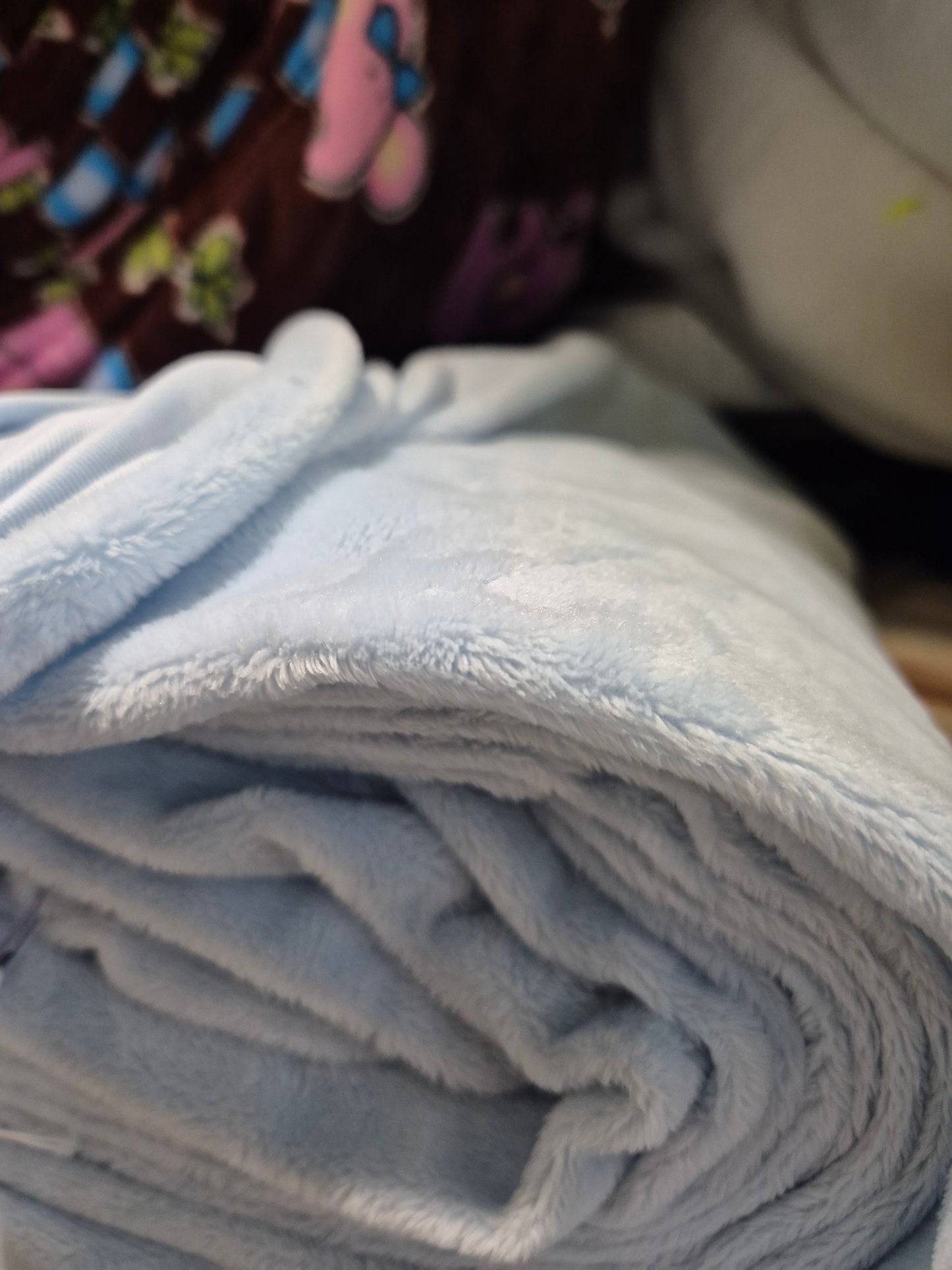 Blue  Minky Fleece