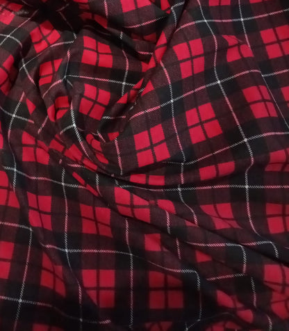 Cotton check t shirt