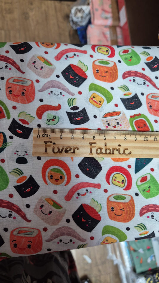 100% cotton sushi