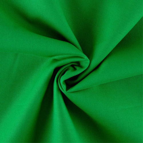 100% cotton Emerald green - 58" wide