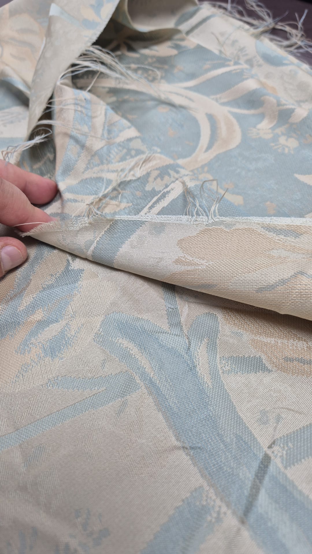 Number 52 floral curtain fabric 3m