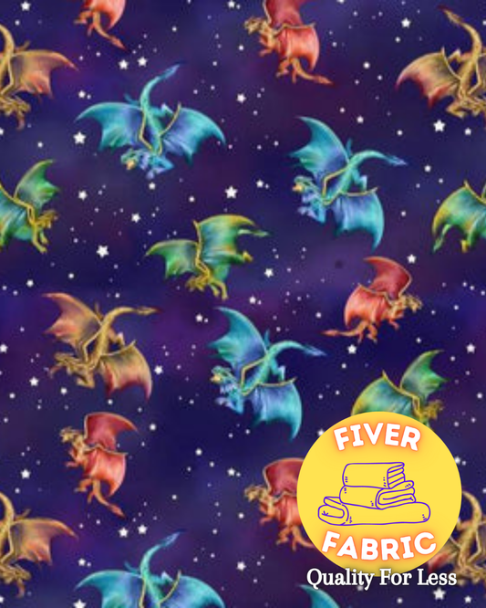 Dragons cotton