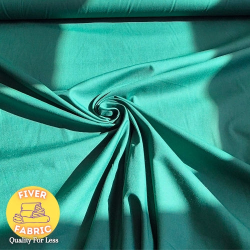 Green Polycotton