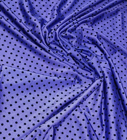 Purple spot lycra