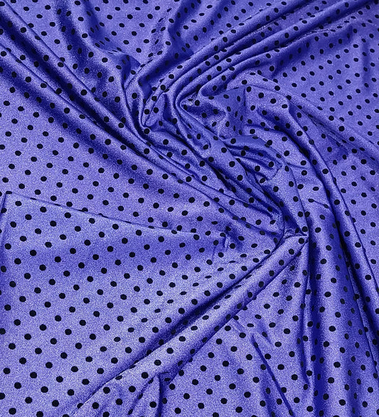 Purple spot lycra