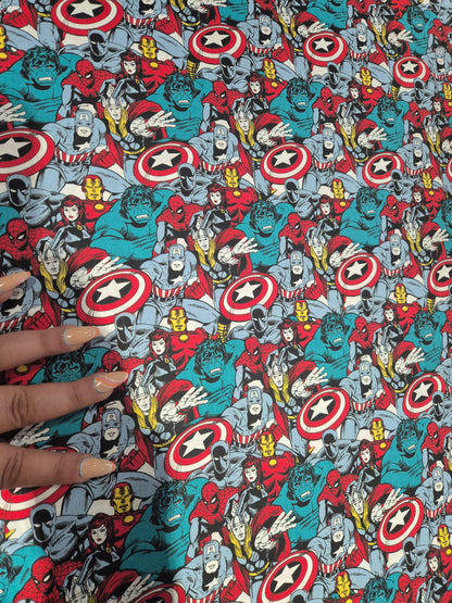 100% cotton Avengers