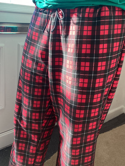 Cotton check t shirt
