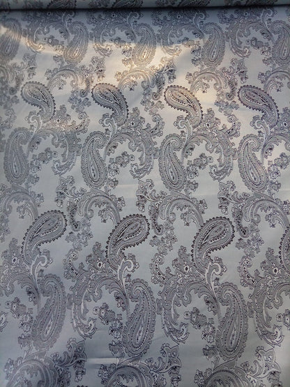 Paisley sateen lining (large)