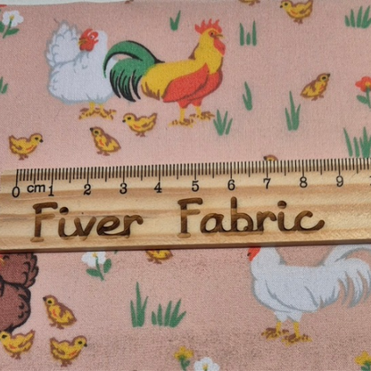 Chickens polycotton