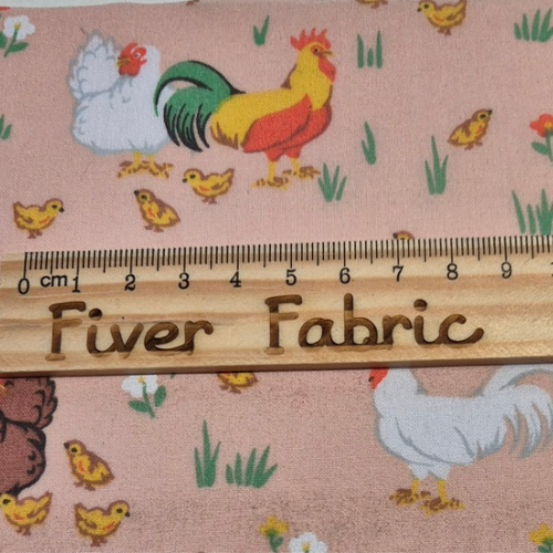 Chickens polycotton