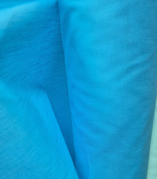 Polycotton - kingfisher Blue