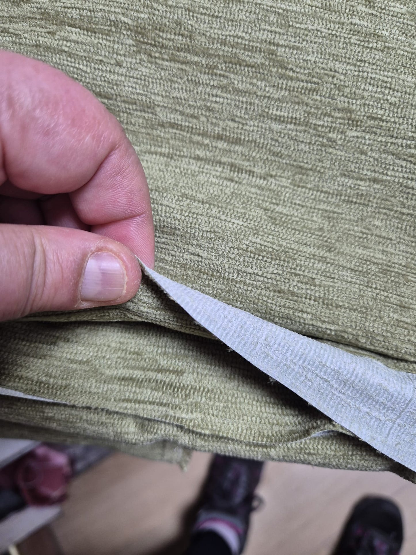 Number 2 olive green upholstery 2.6m