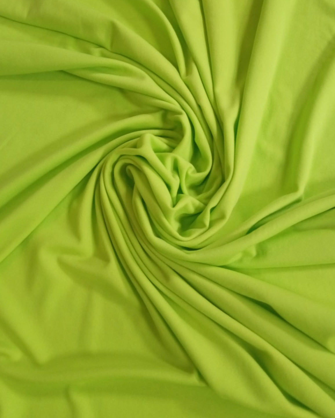Limey green  poly jersey