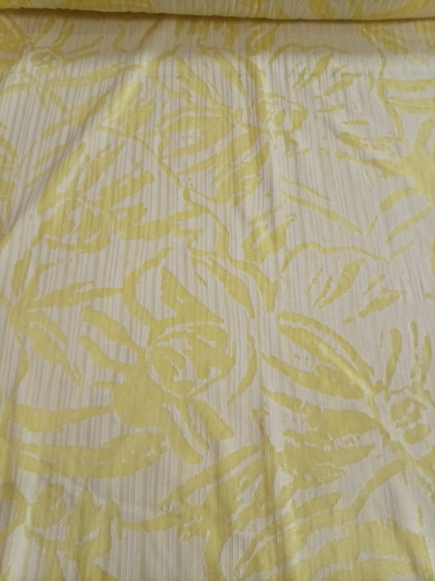 Yellow sheer jersey