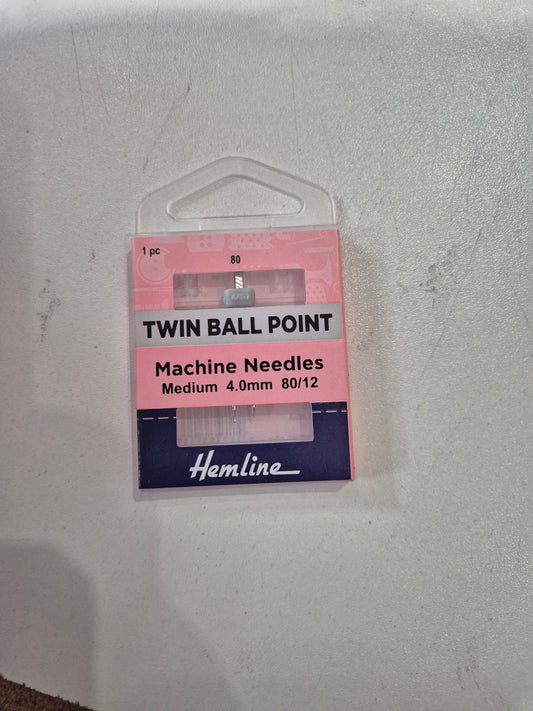 Twin Needle ball point