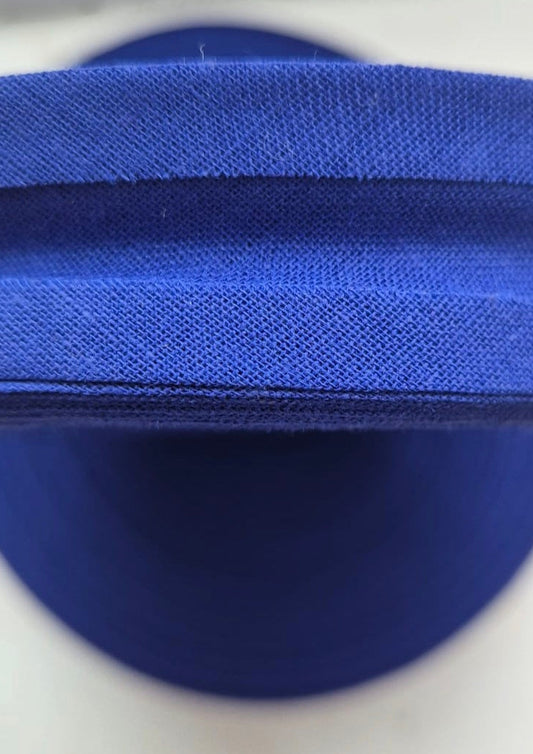 100% cotton bias binding Royal Blue