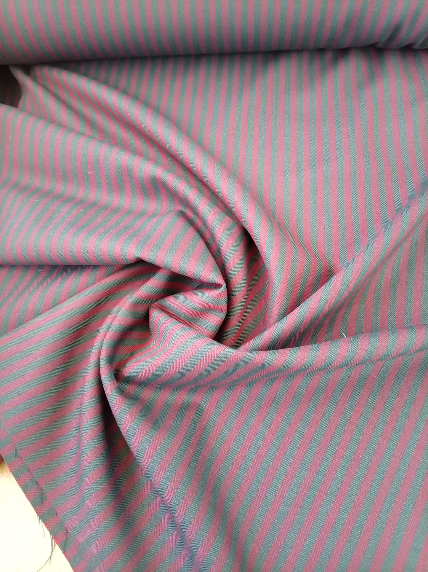 Maroon and navy stripe