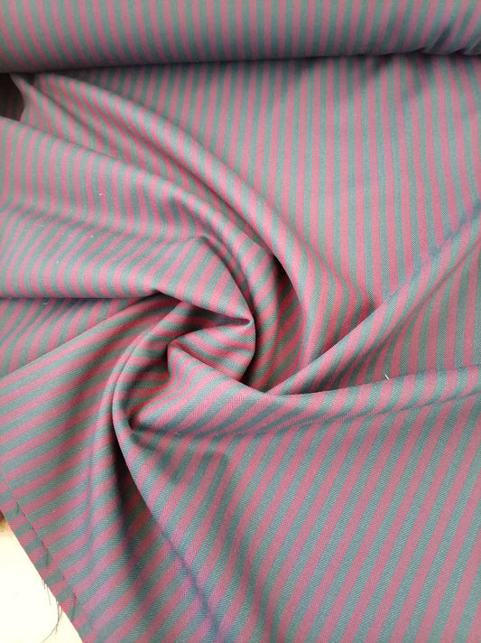 Maroon and navy stripe