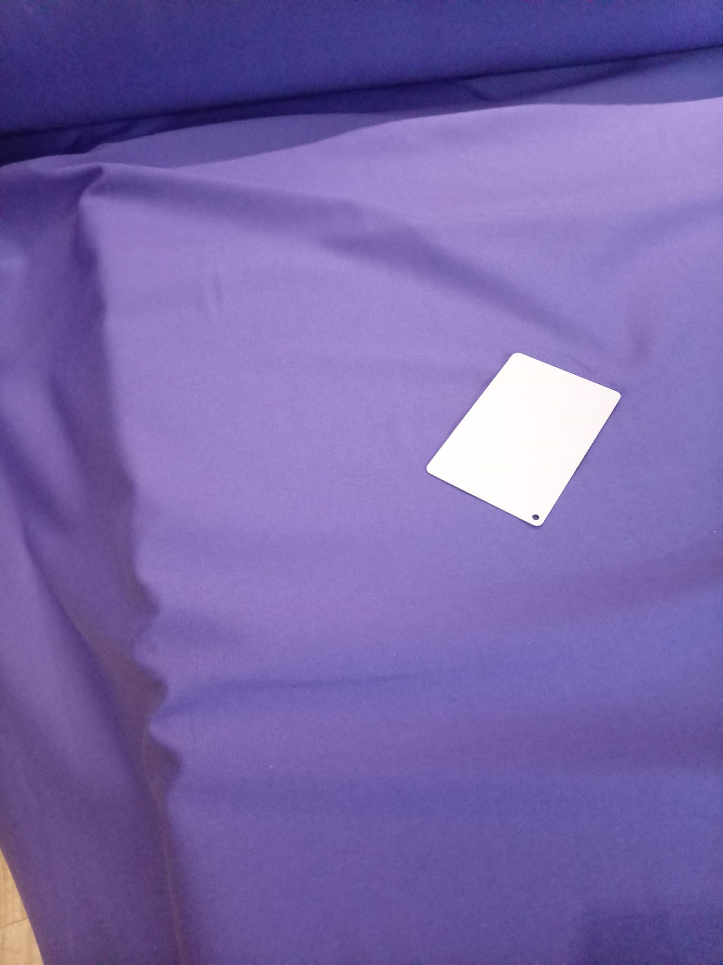 Purple cotton jersey