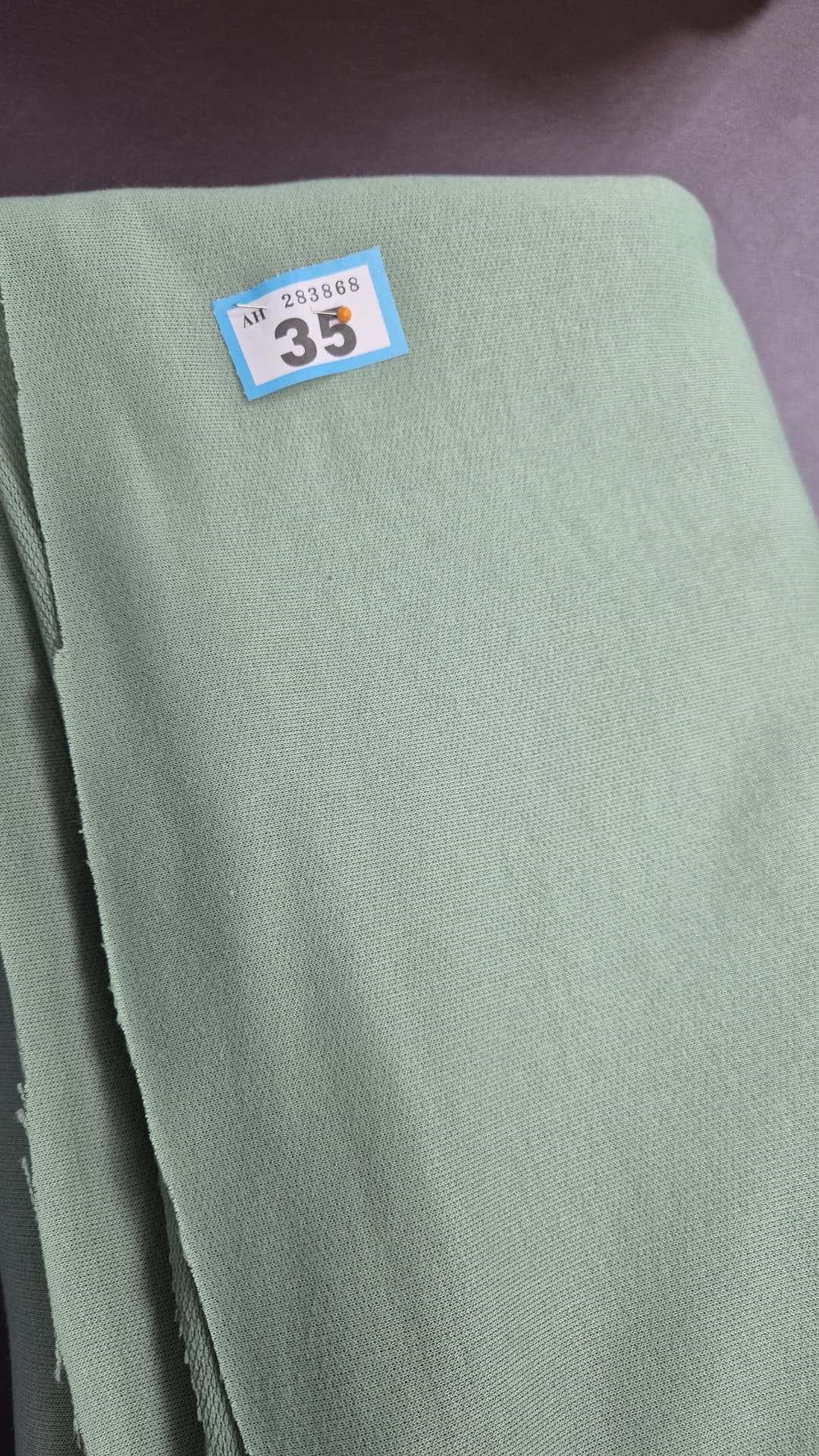 Number 35 loopback sweatshirt green 3m