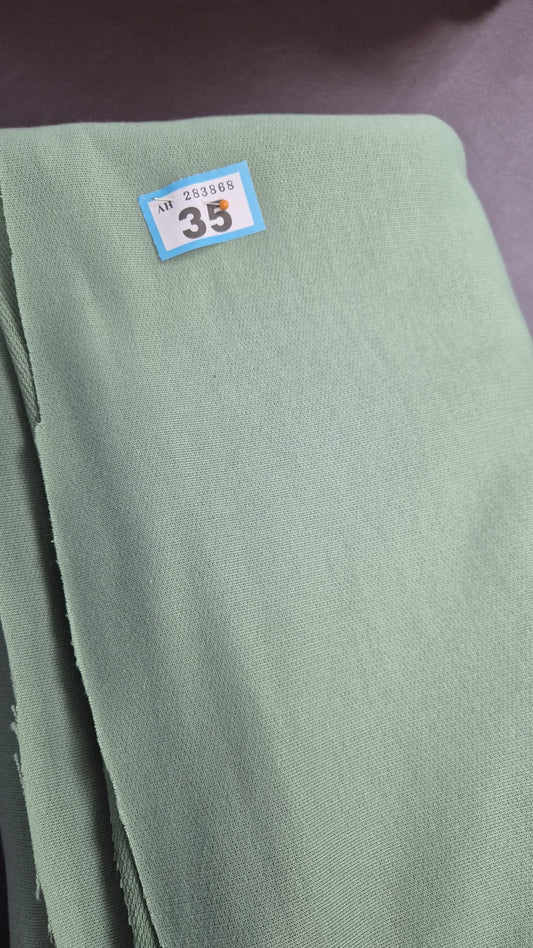 Number 35 loopback sweatshirt green 3m