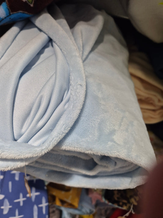 Blue  Minky Fleece