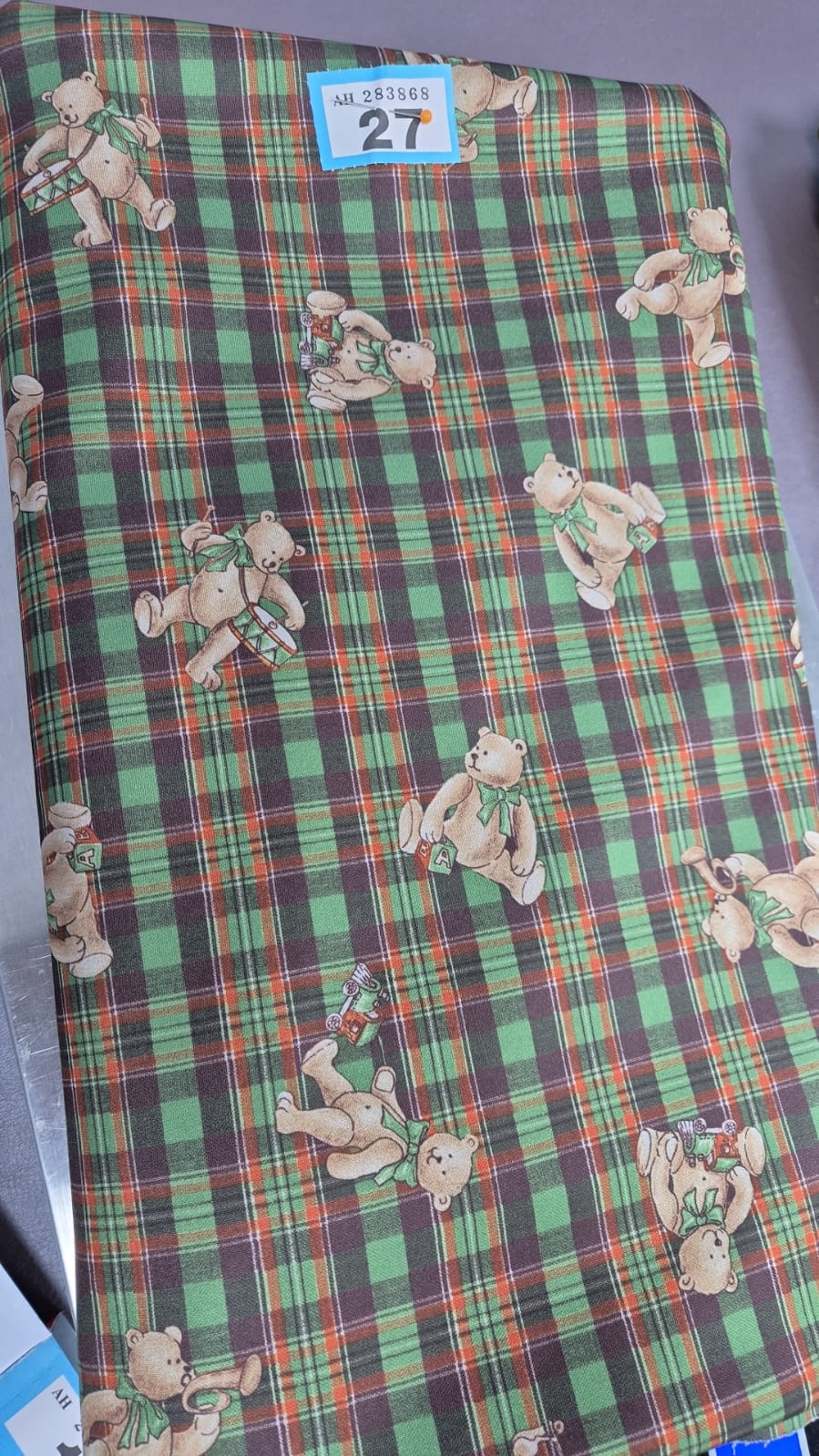 Number 27 teddies scuba 3m