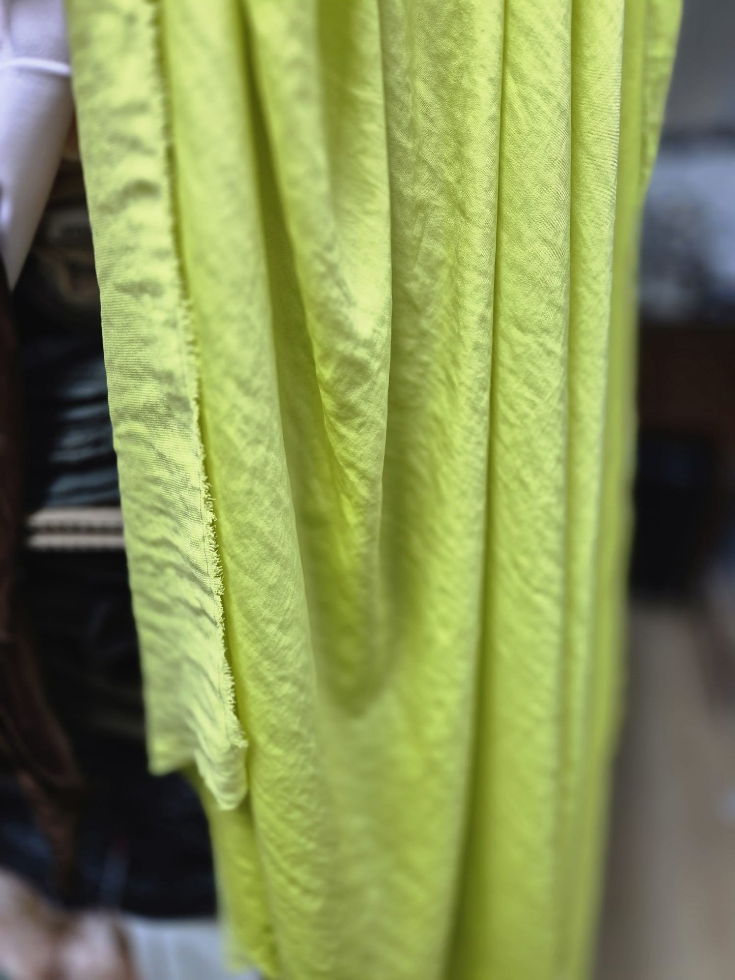 Number 12 Yellow apple dress fabric 3m