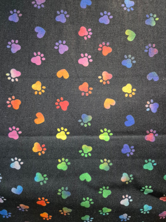 Paws Multi colour cotton