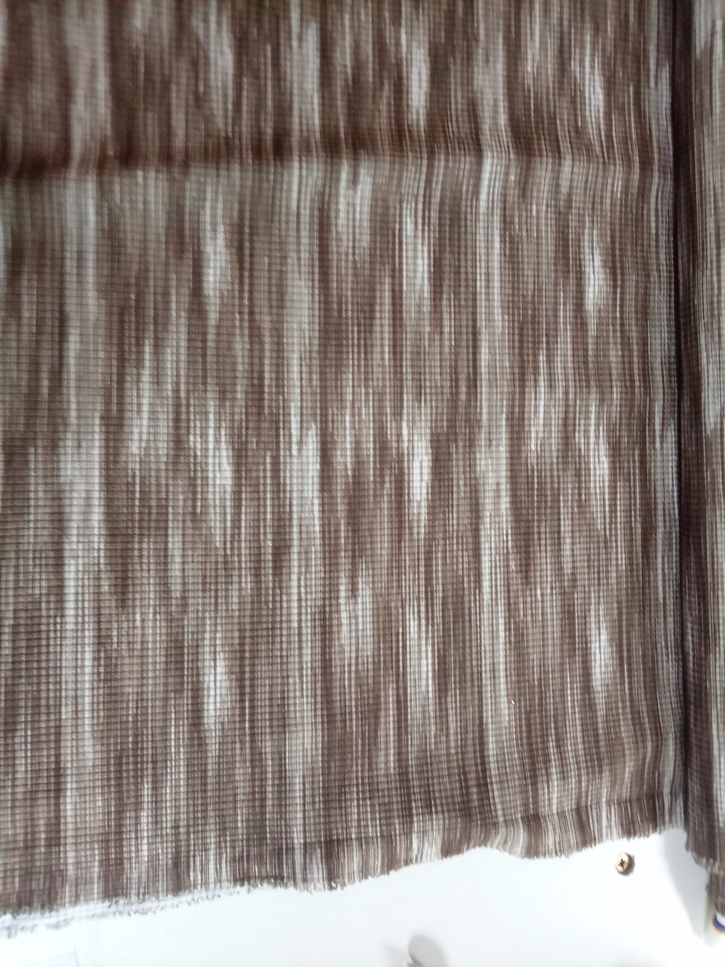 Brown waffle jersey