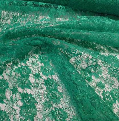 Green lace - no stretch