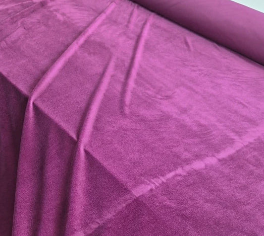 Aubergine velour
