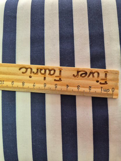 Navy and white stripe
