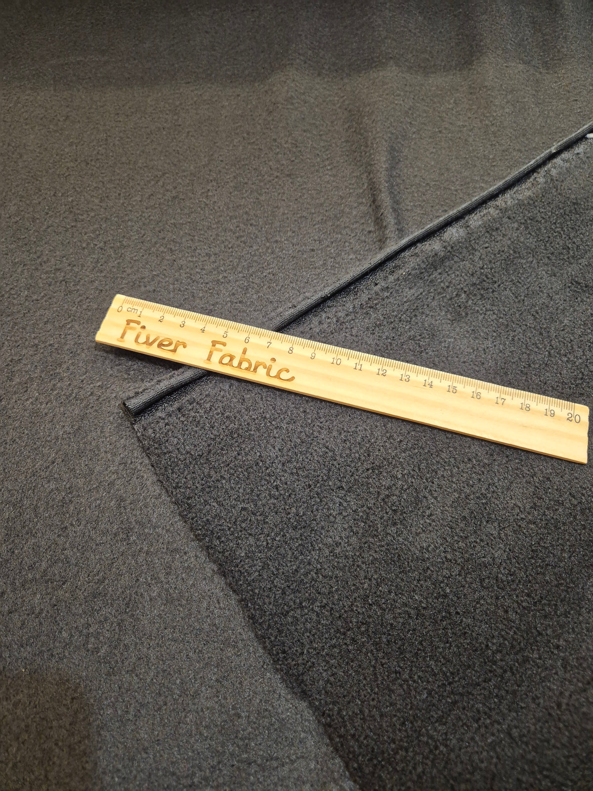 Black polar fleece