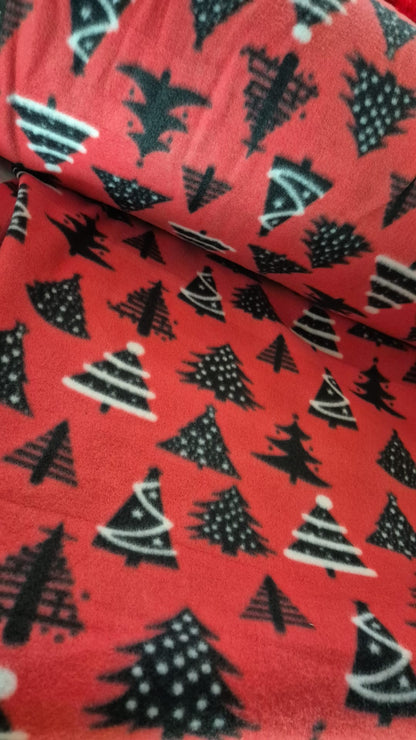 Trees polar fleece