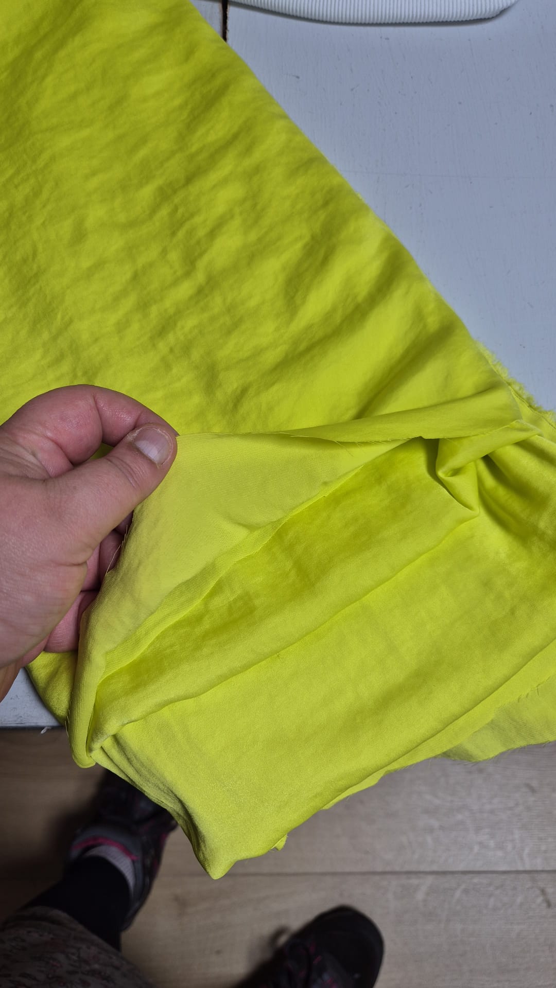 Number 12 Yellow apple dress fabric 3m