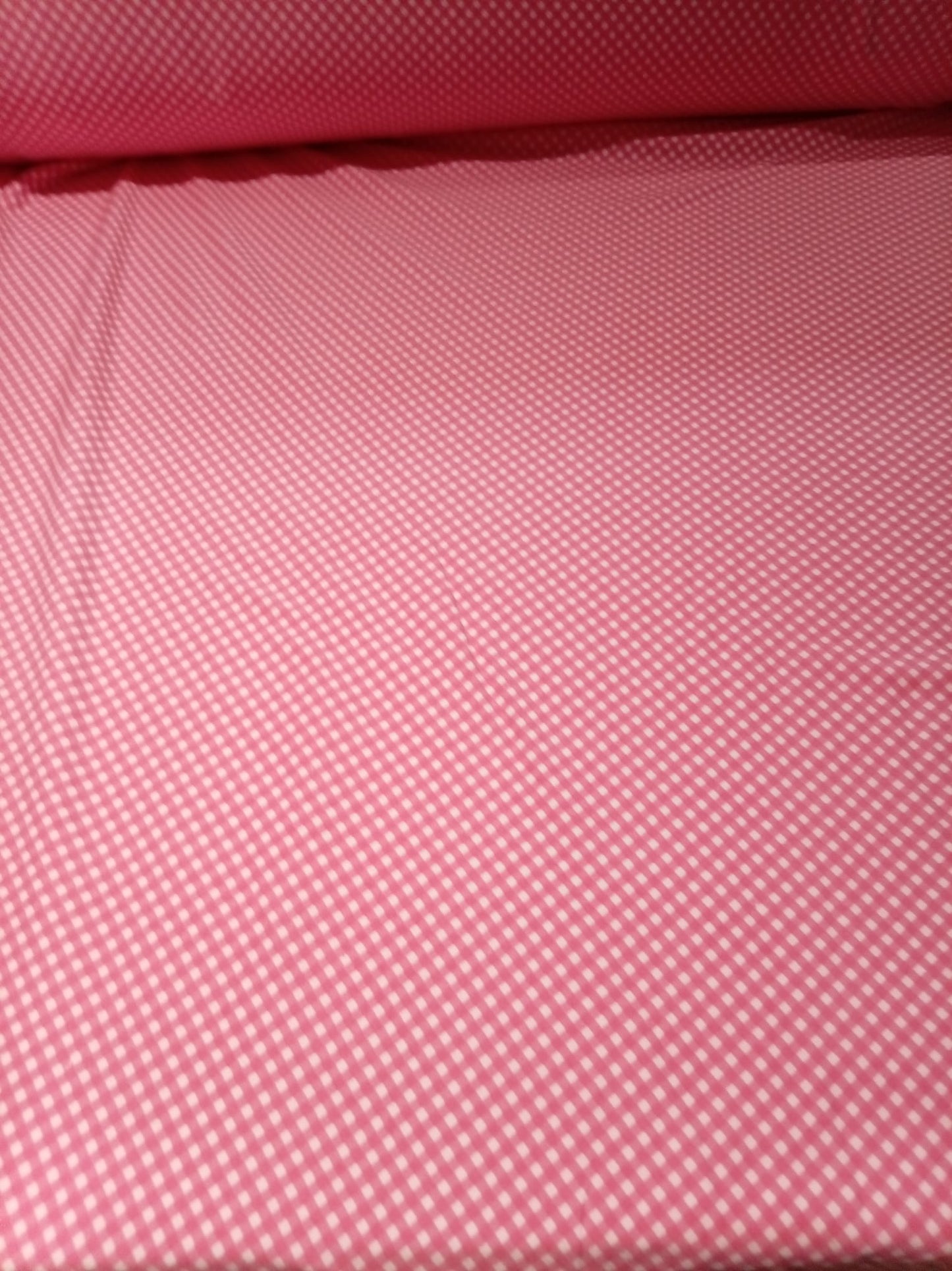Pink check jersey
