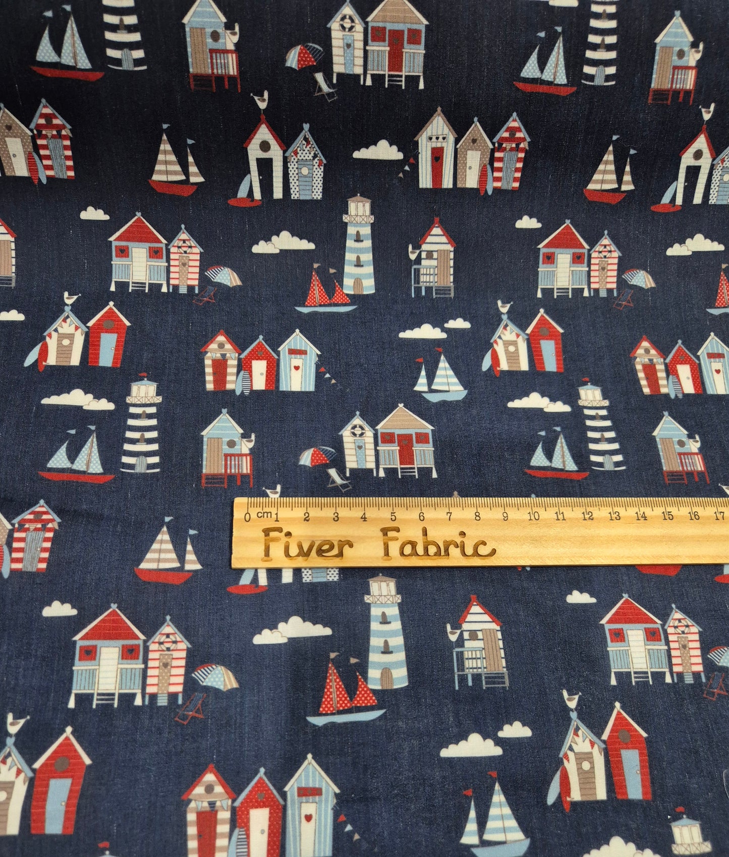 Beach hut Navy