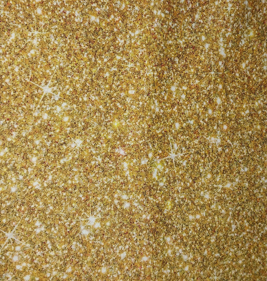 Glitter Look Gold Lycra