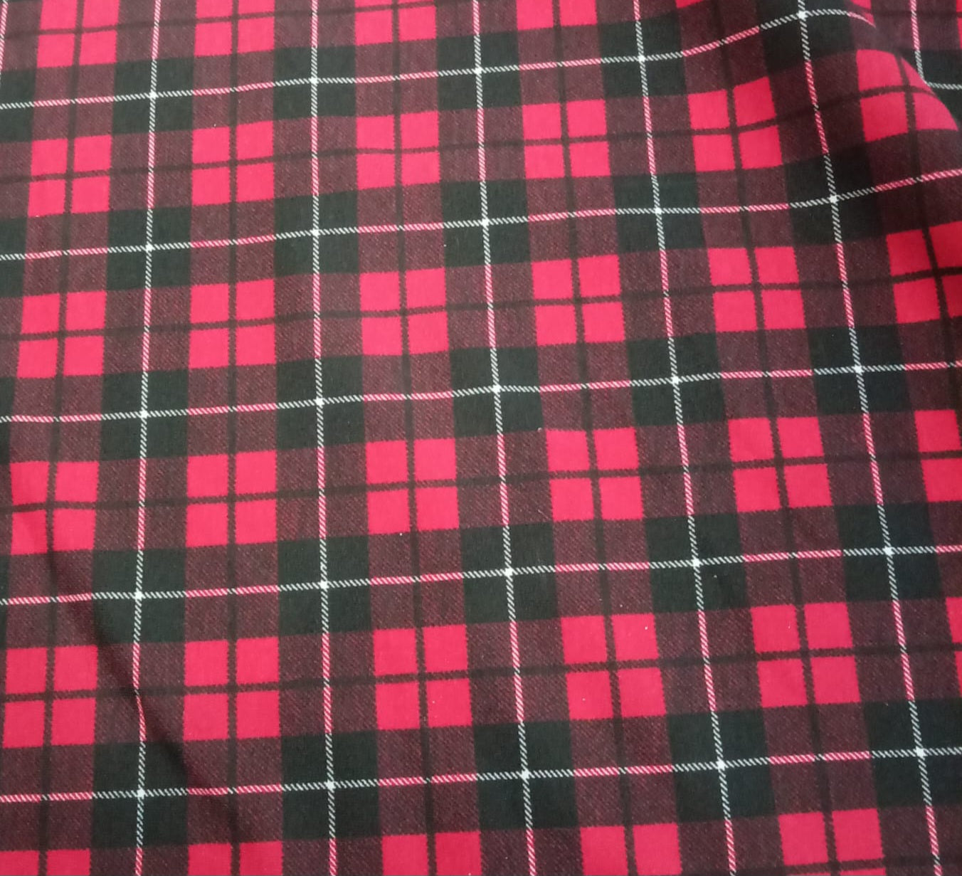 Cotton check t shirt