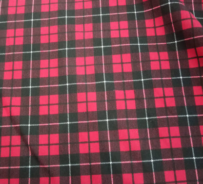 Cotton check t shirt
