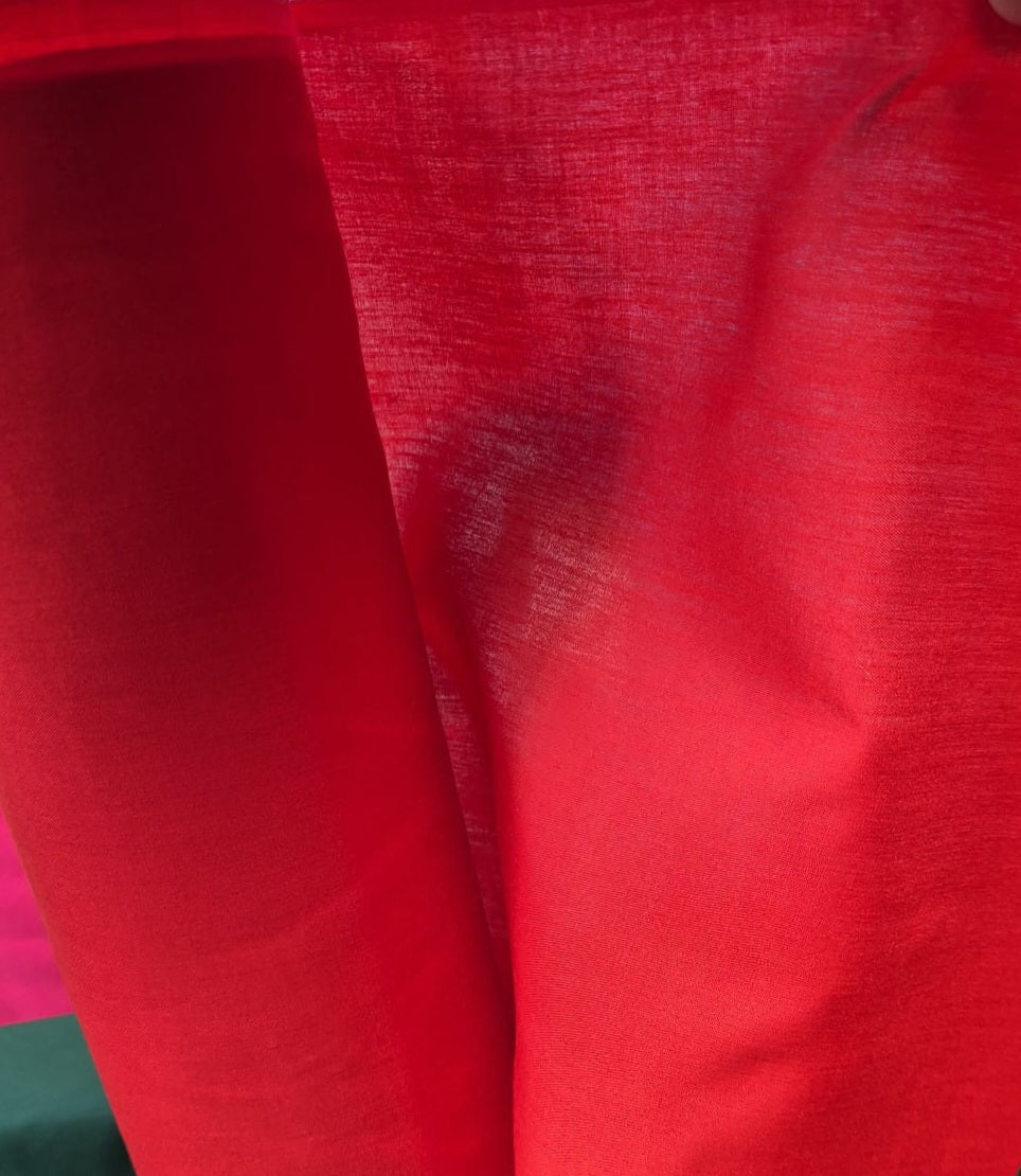 Polycotton - Red