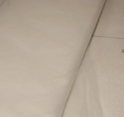 White soft dress net