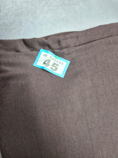 Number 45 dark brown jersey 3m